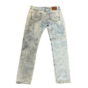 Levi’s 501 CT Men’s Jeans W34 L34 Acid Wash Distressed Button Fly Tapered Y2K